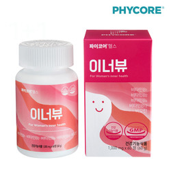 파이코어 이너뷰 (비오틴+비타민B군) 2개월분 / 씹어먹는 딸기맛 비오틴